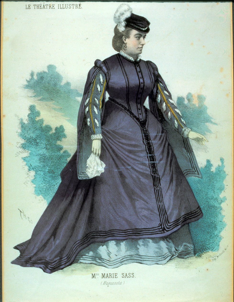 Marie SASS (belgijski sopran autorstwa Unknown artist