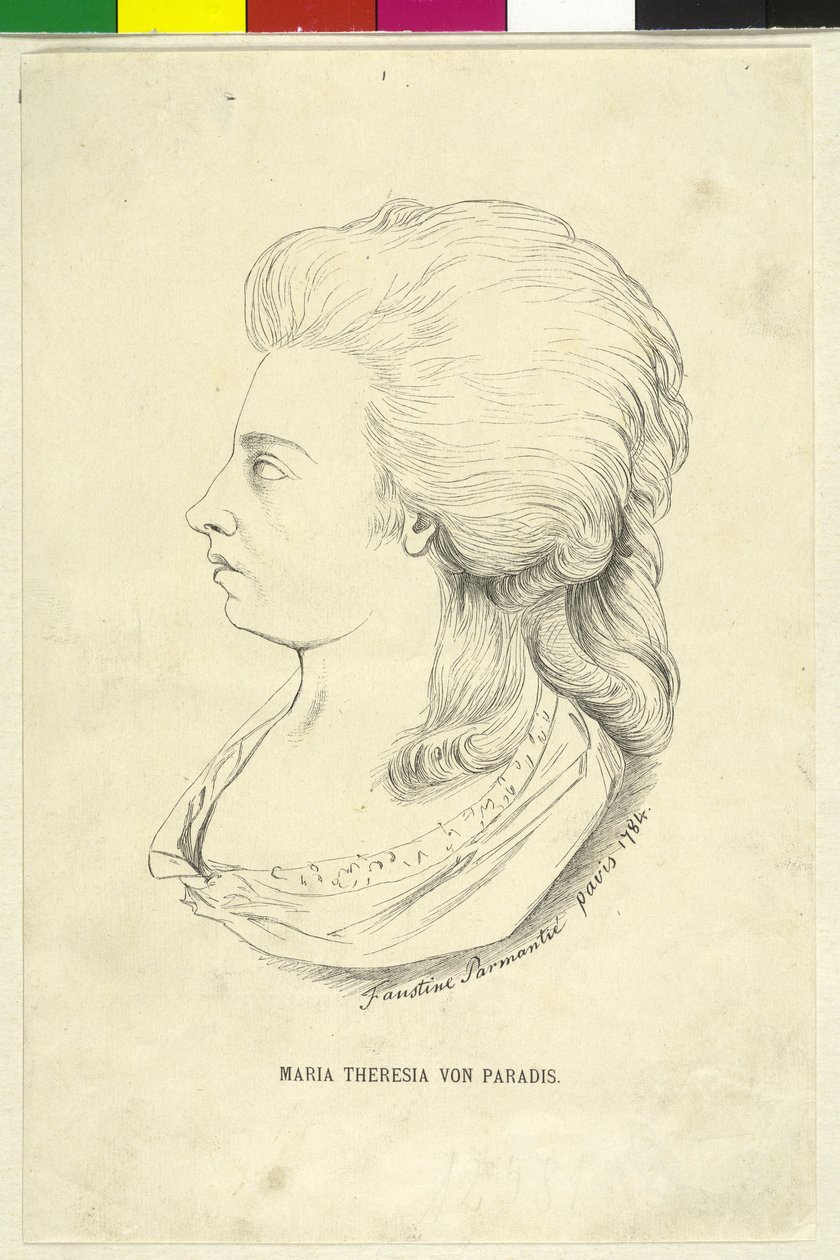 Maria Teresa von Paradis autorstwa Unknown artist