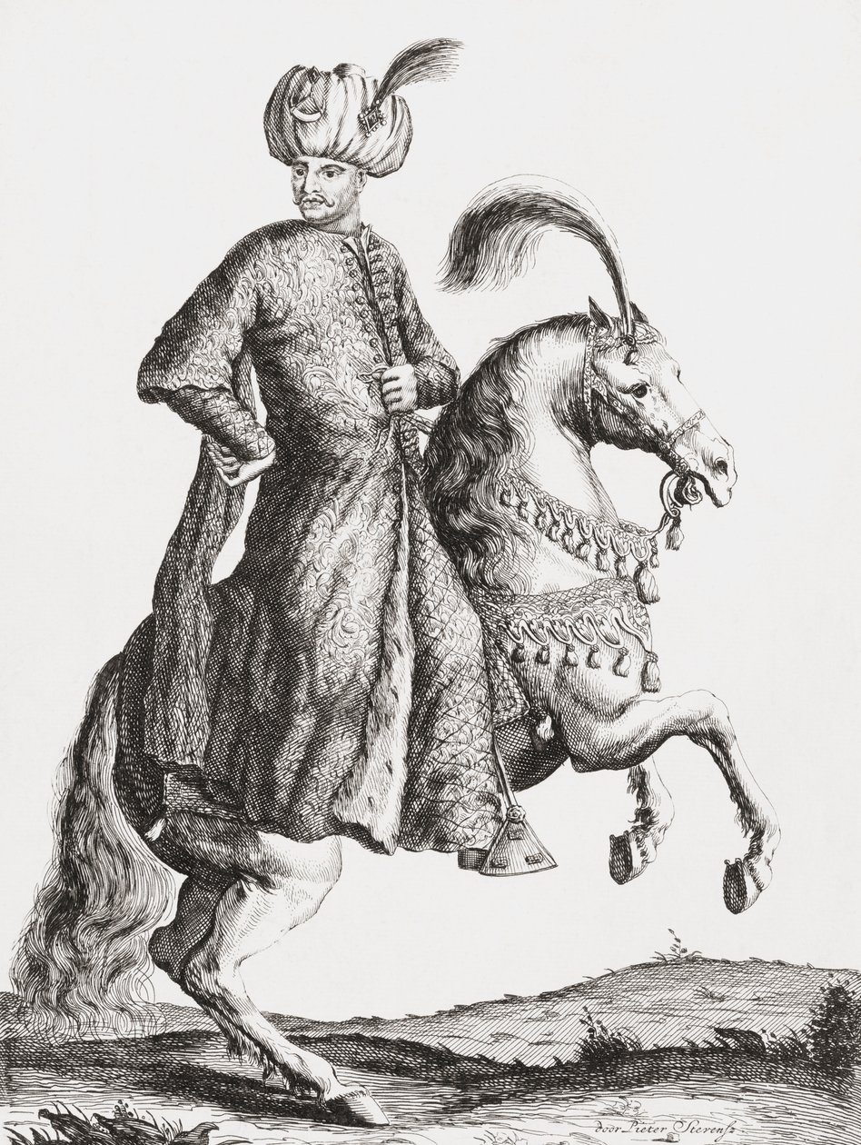 Mehmed IV, znany również jako Mehmet IV i Mehmed lub Mehmet the Hunter autorstwa Unknown artist