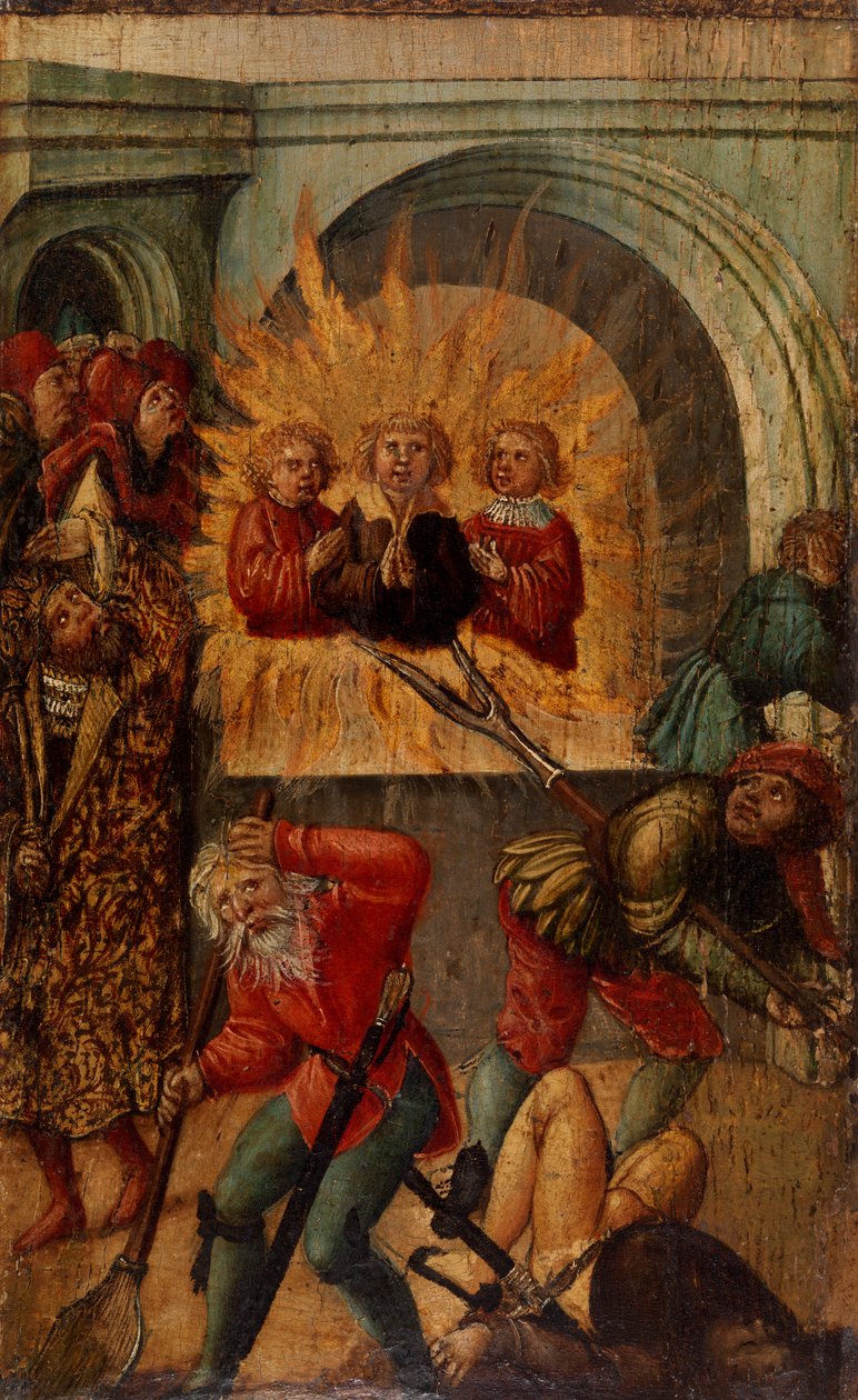 Meshack, Shadrack i Abednego autorstwa Unknown artist