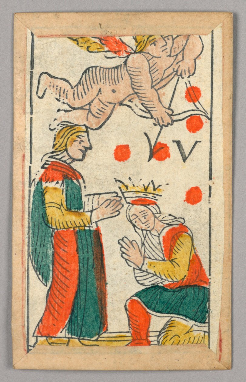 Karta do gry Minchiate (Tarot) autorstwa Unknown artist