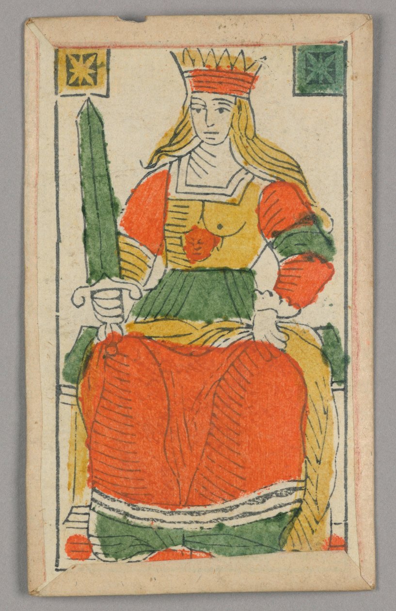 Karta do gry Minchiate (Tarot) autorstwa Unknown artist