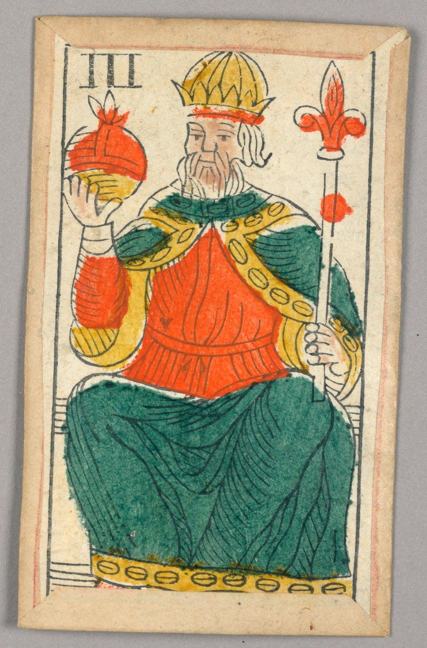 Karta do gry Minchiate (Tarot) autorstwa Unknown artist