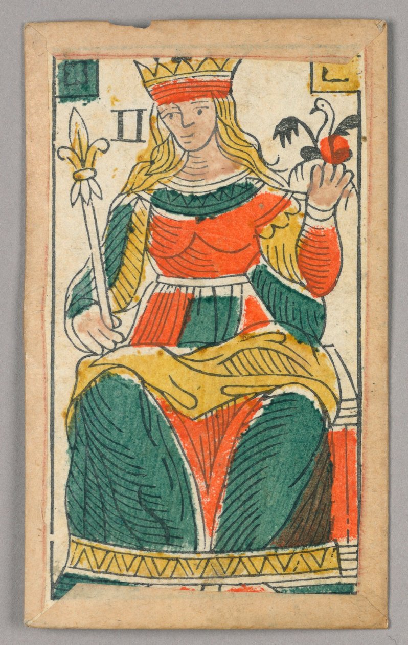 Karta do gry Minchiate (Tarot) autorstwa Unknown artist