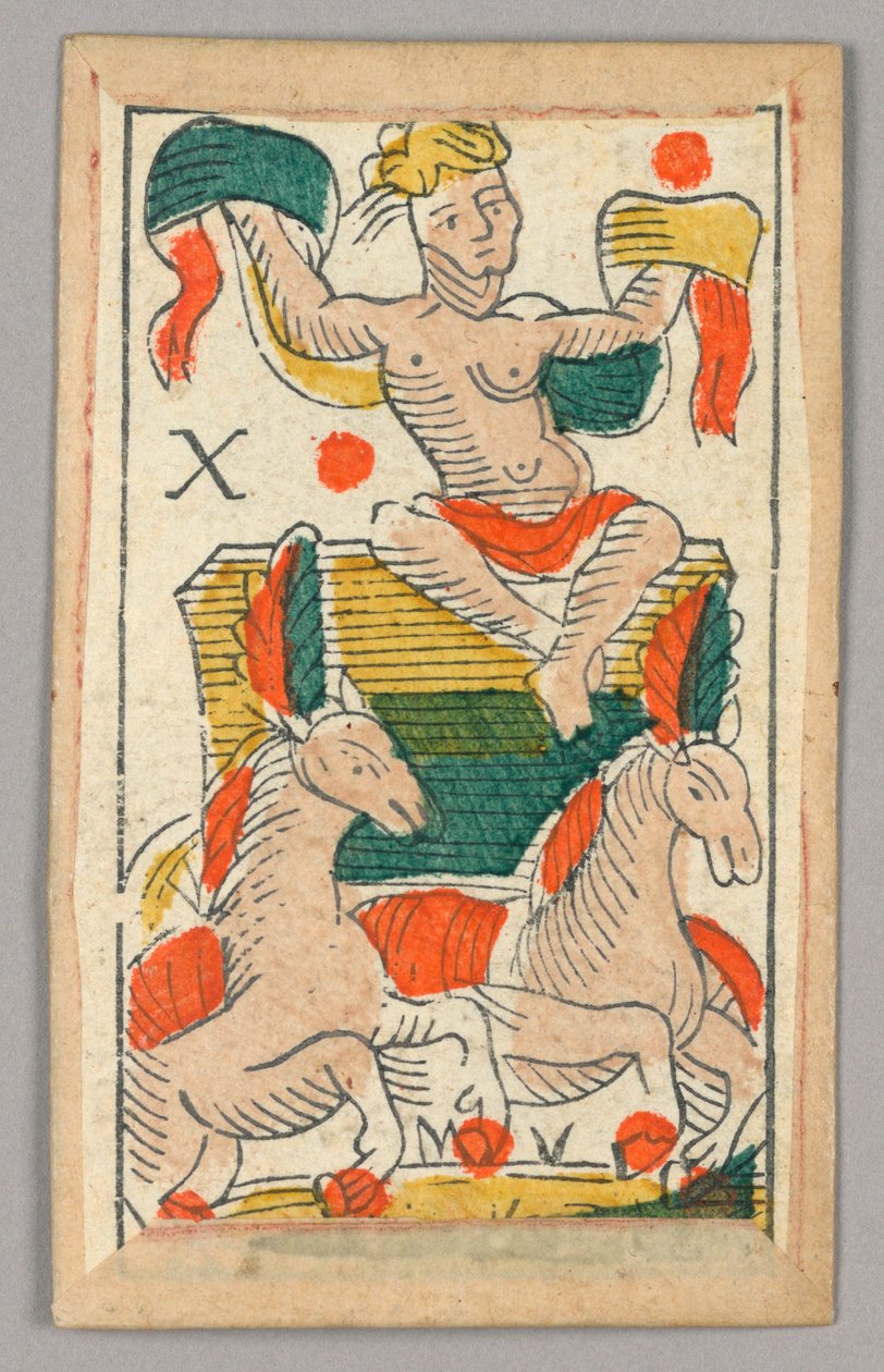 Karta do gry Minchiate (Tarot) autorstwa Unknown artist