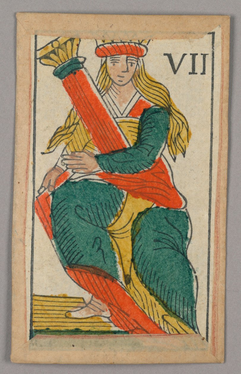 Karta do gry Minchiate (Tarot) autorstwa Unknown artist