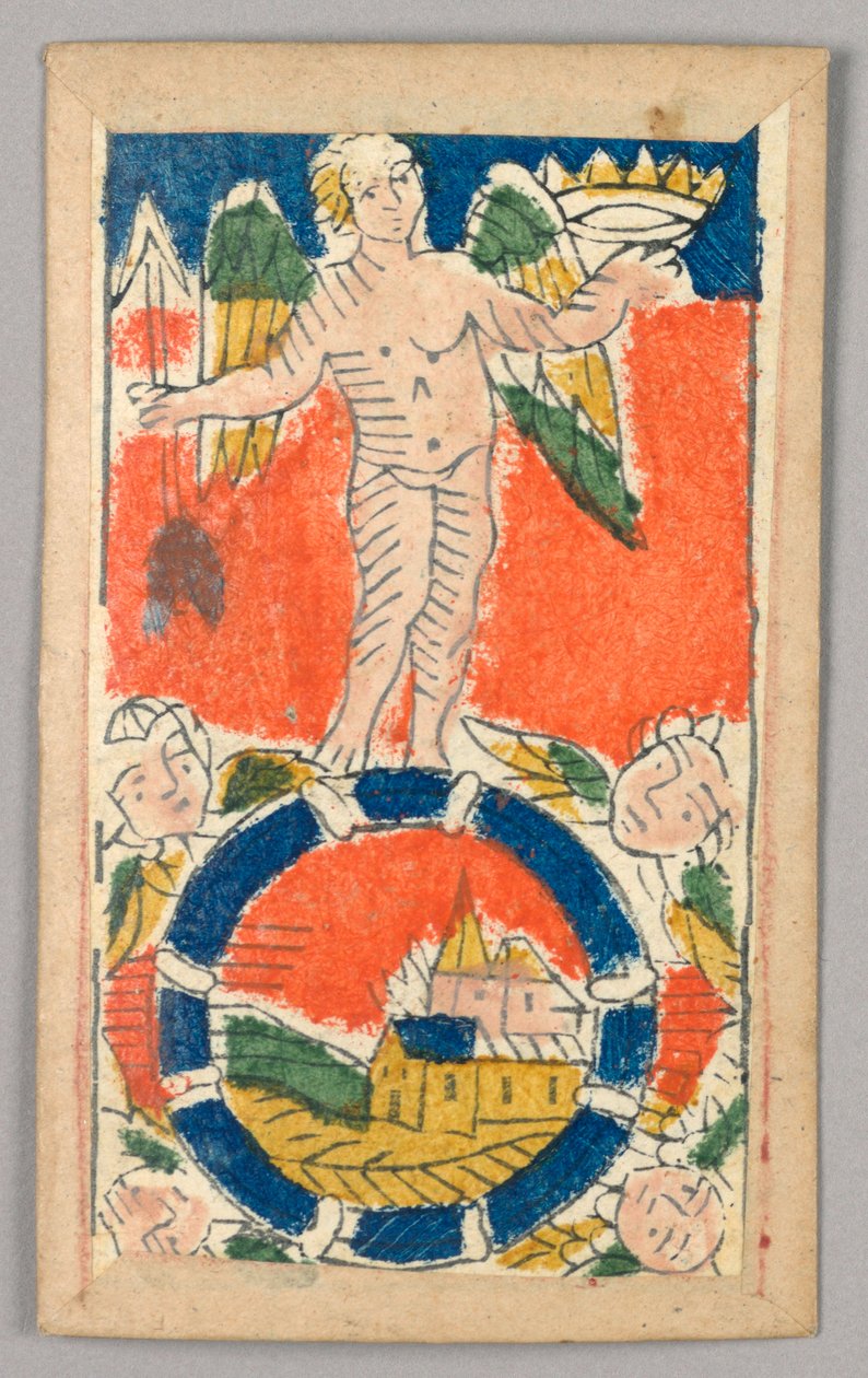 Karta do gry Minchiate (Tarot) autorstwa Unknown artist