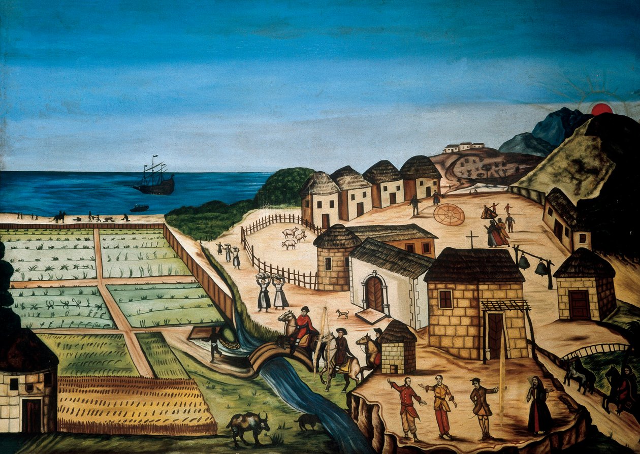 Misja San Jose del Cabo, wicekrólestwo Meksyku autorstwa Unknown artist