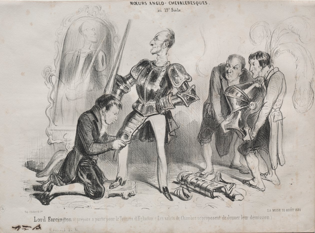 obyczaje anglo-rycerskie autorstwa Unknown artist