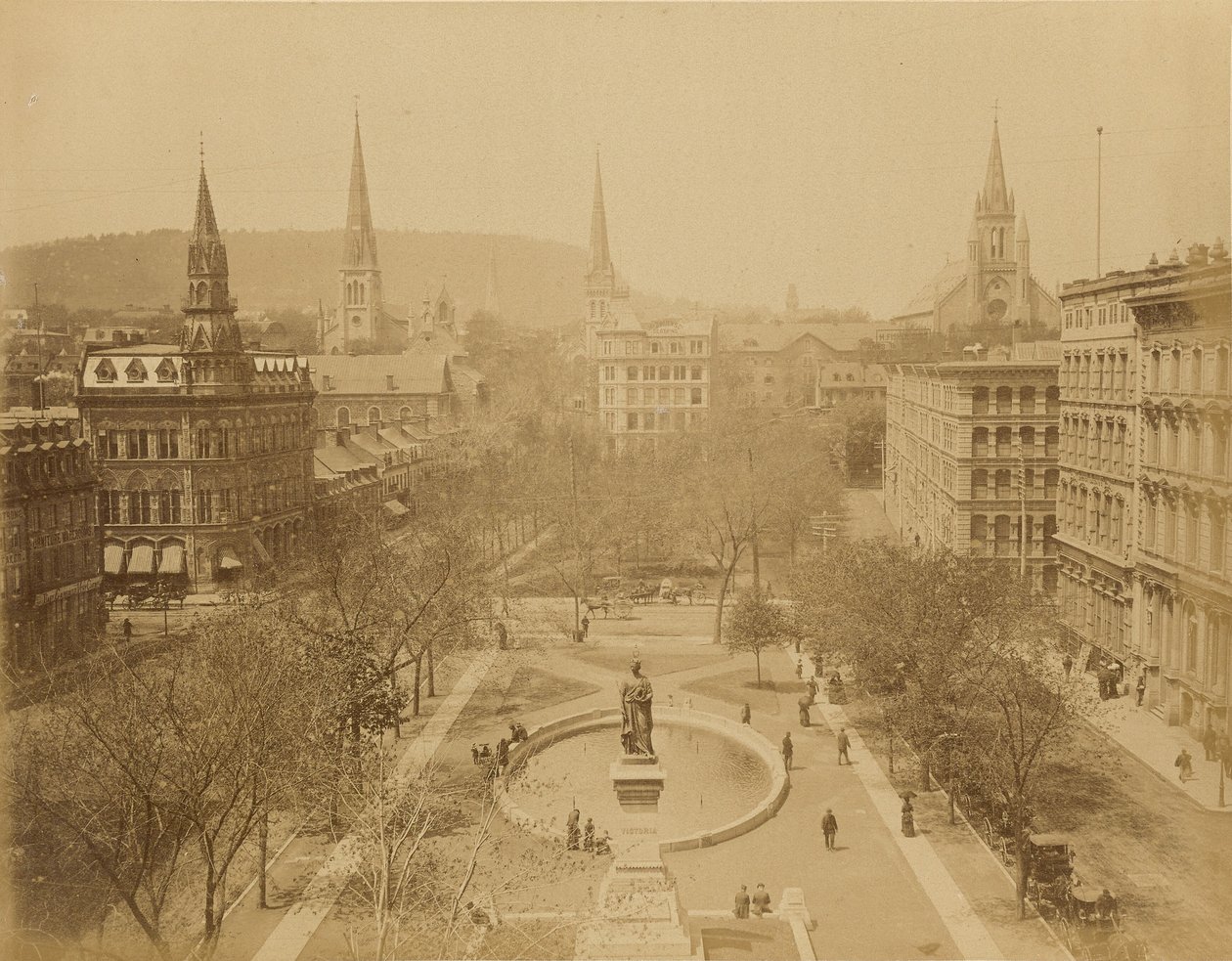 Montreal, Place Victoria autorstwa Unknown artist