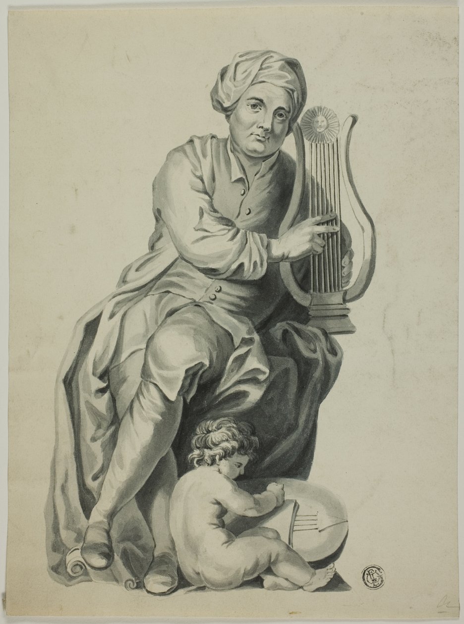 Pomnik Haendla autorstwa Unknown artist