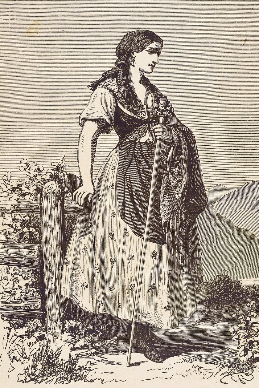 Kobieta z Moraw autorstwa Unknown artist