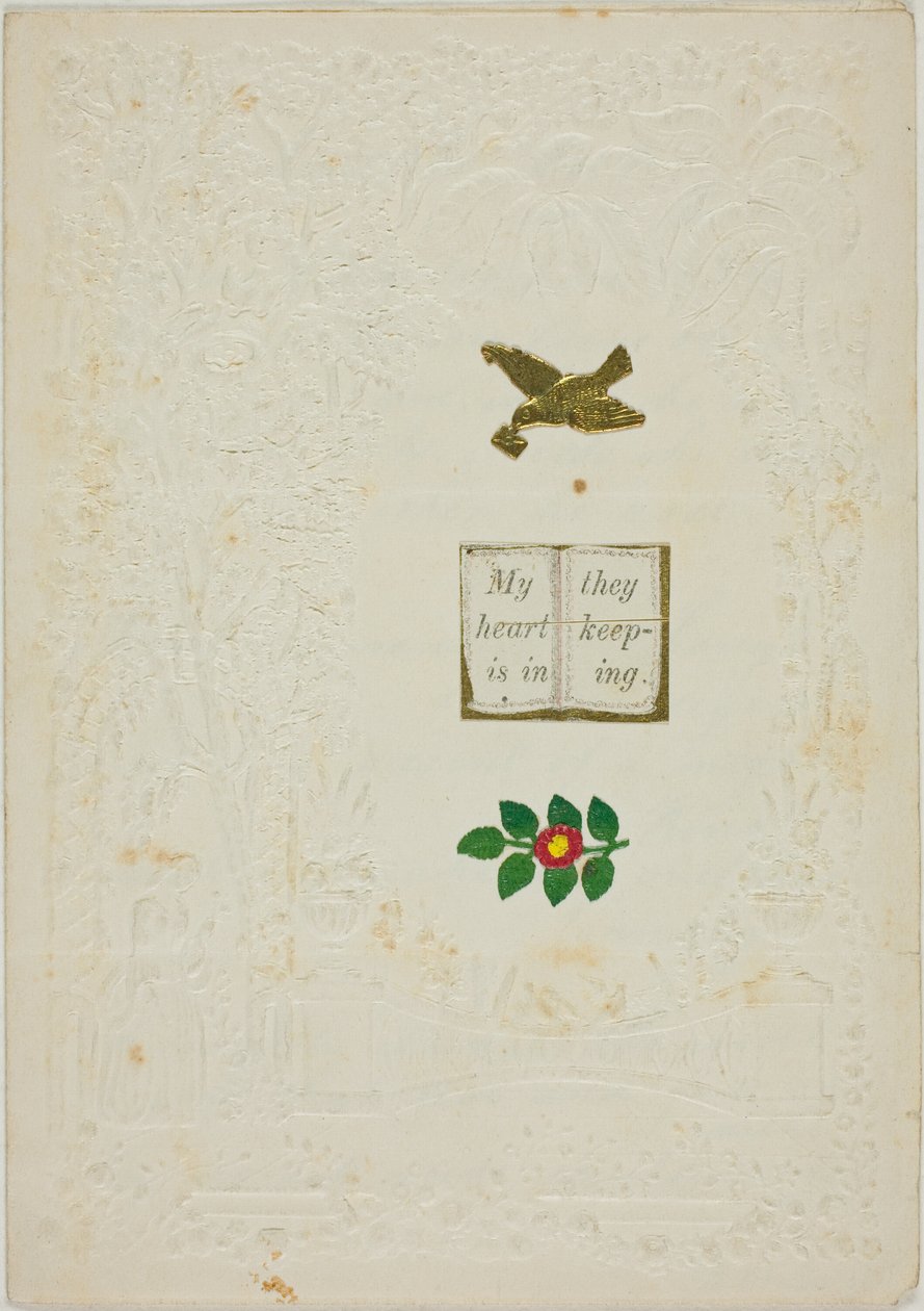Moje serce jest w Twojej opiece (Valentine) autorstwa Unknown artist