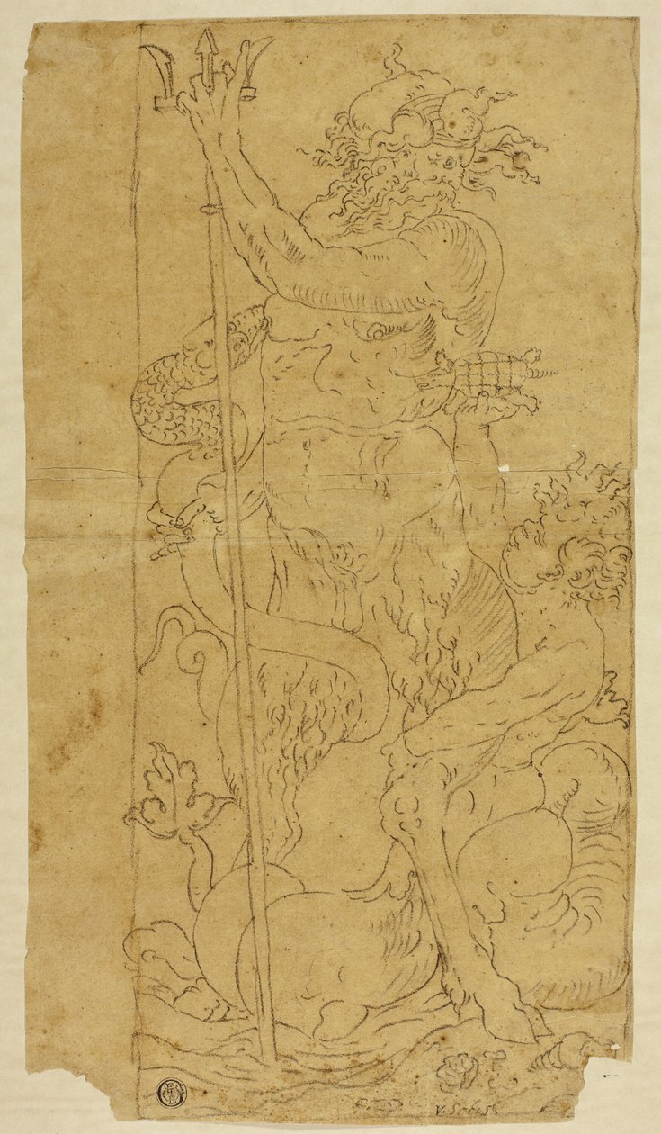 Neptun i Tryton autorstwa Unknown artist