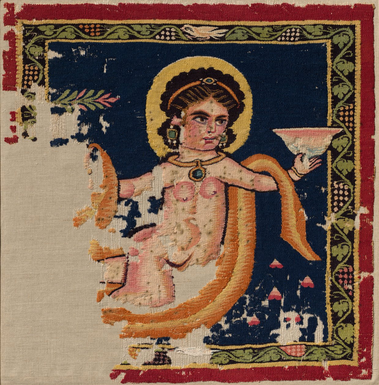 Nereid (morska nimfa) z powieszenia autorstwa Unknown artist