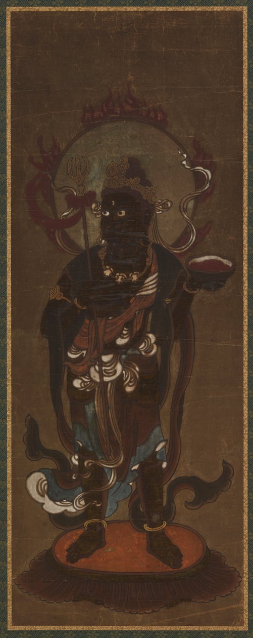 Jeden z 12 dewów: Ishanaten (<em>Isana</em>) autorstwa Unknown artist