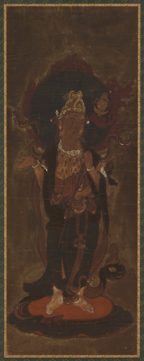 Jeden z dwunastu dewów: Emma-ten (<em>Yama</em> czy <em>Suyama-deva</em>?) autorstwa Unknown artist