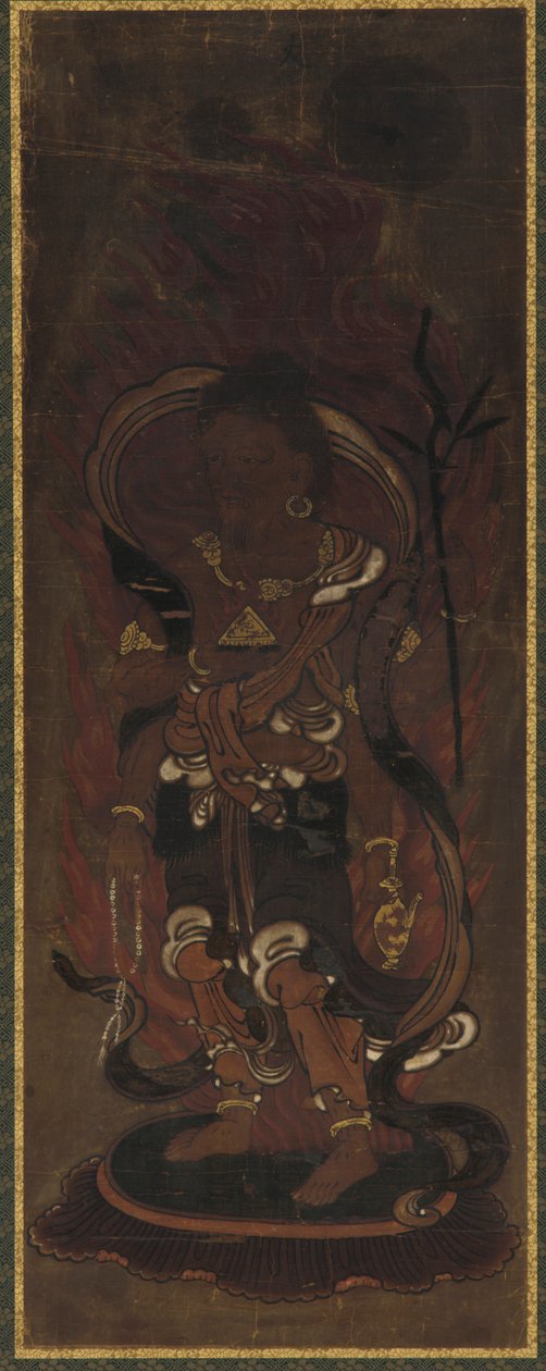 Jeden z dwunastu dewów: Kwa-ten (<em>Agni</em>) autorstwa Unknown artist