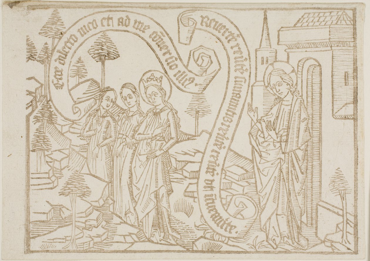 Strona z Canticum Canticorum (Pieśń Salomona) autorstwa Unknown artist
