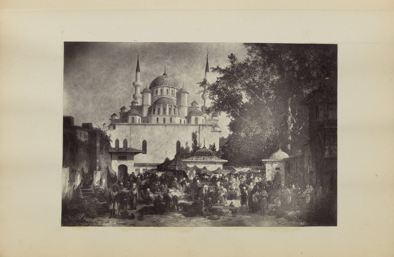 [Malowany widok Konstantynopola] autorstwa Unknown artist