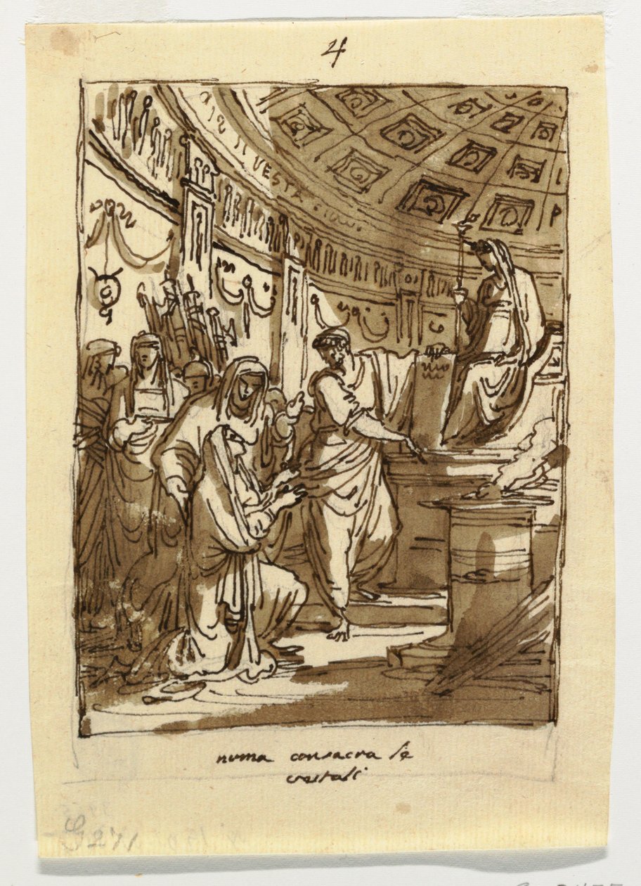 Pałac Milzetti, Faenza; autorstwa Unknown artist