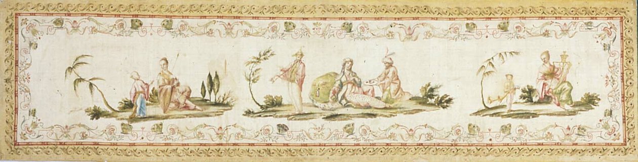 Panel (tkanina meblowa) autorstwa Unknown artist