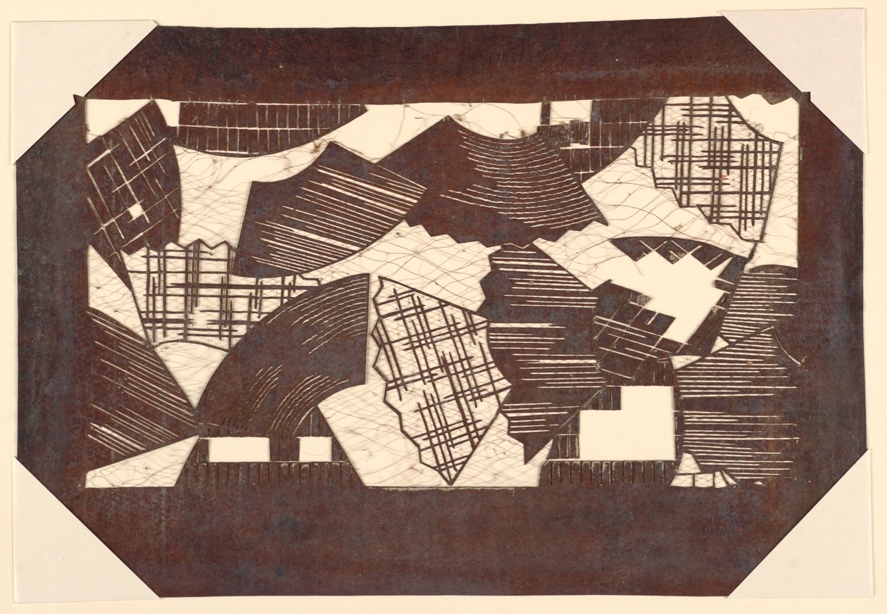 Motyw wentylatora papieru autorstwa Unknown artist