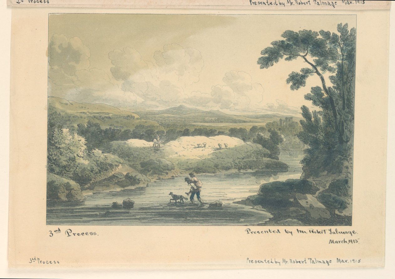 Scena duszpasterska, proces III autorstwa Unknown artist