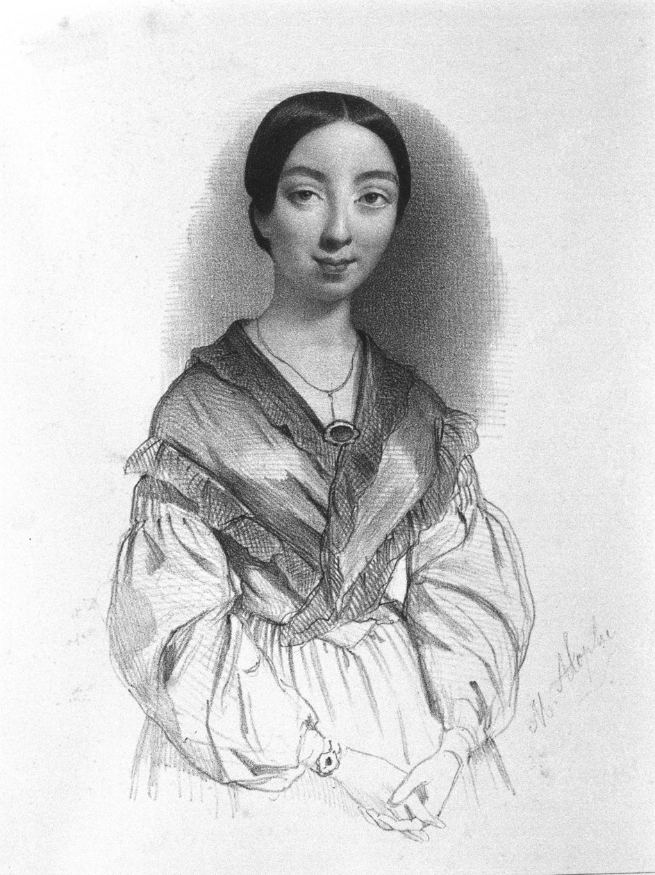 Pauline Viardot - Garcìa (1821-1910), francuska piosenkarka. autorstwa Unknown artist