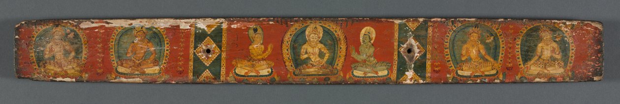Doskonałość mądrości w ośmiu tysiącach wierszy: Ashtasahasrika Prajnaparamita: Tylna okładka autorstwa Unknown artist