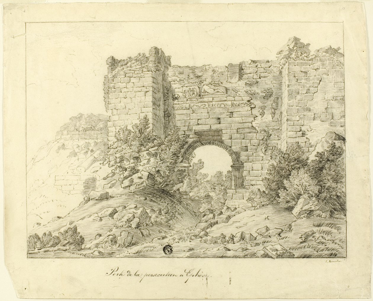 Portal prześladowań, Efez autorstwa Unknown artist