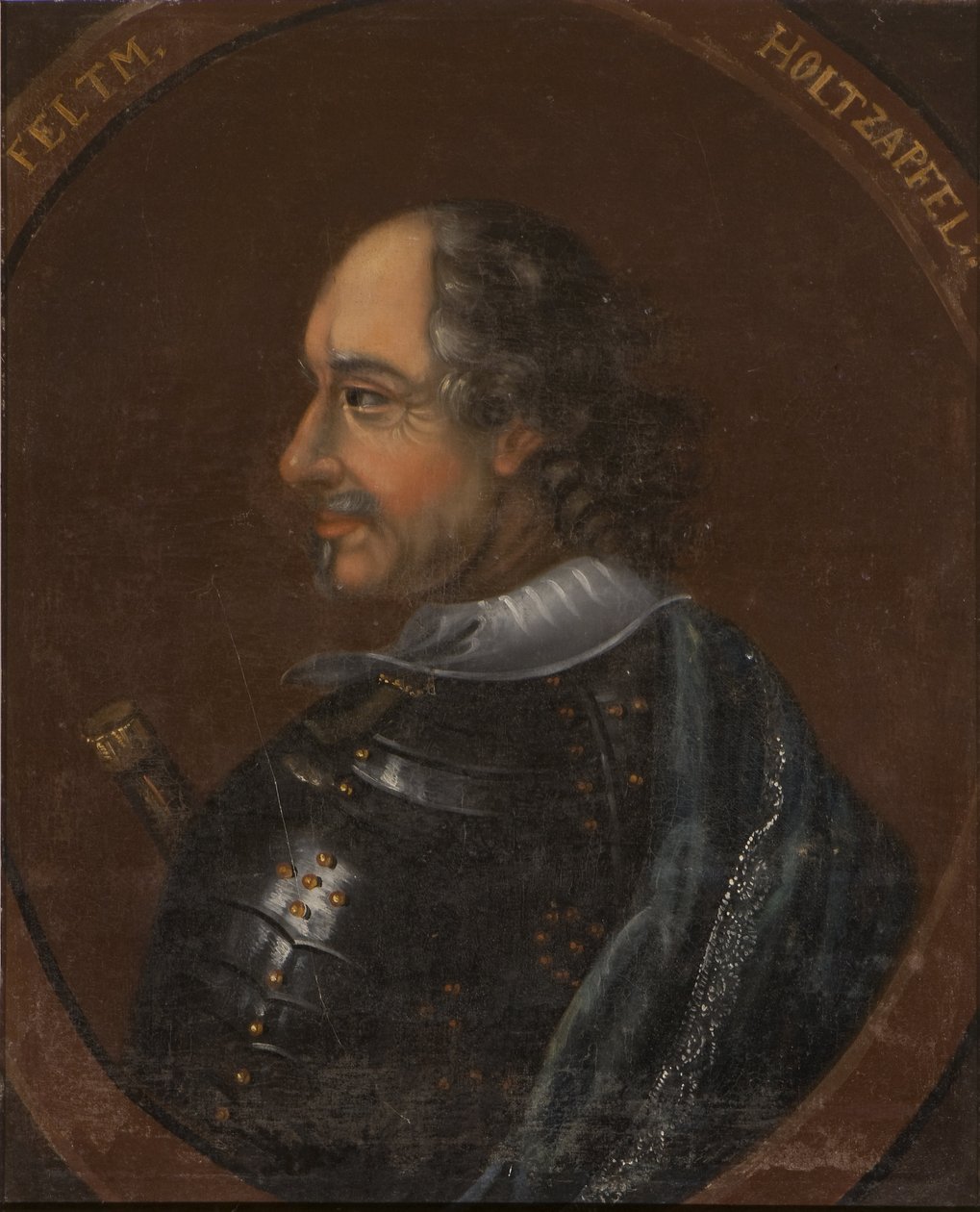 Peter Melander, hrabia de Holzappel - Portret hrabiego Petera Melandera z Holzappel (1589-1648), Anonim . Olej na płótnie. Wymiar : 64x54 cm. Muzeum Narodowe w Sztokholmie autorstwa Unknown artist