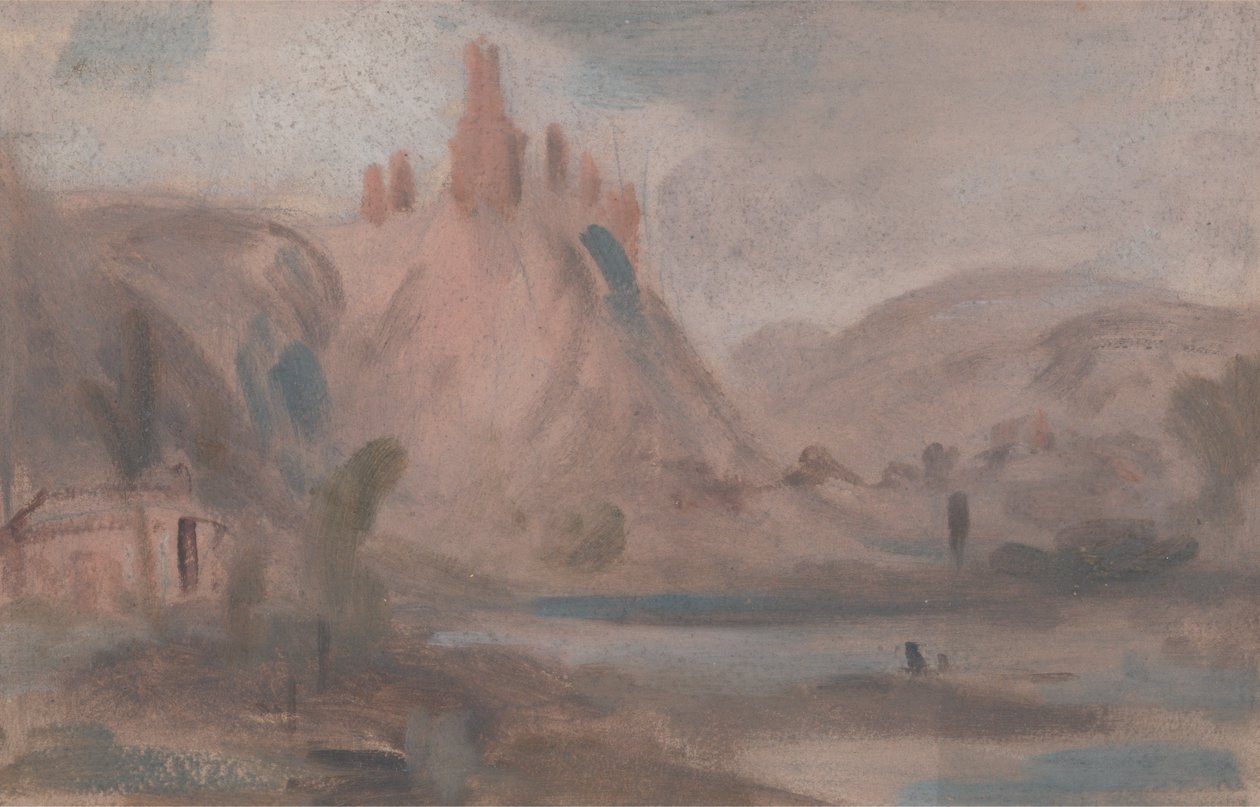 ?Petit Andeleys nad Sekwaną autorstwa Unknown artist