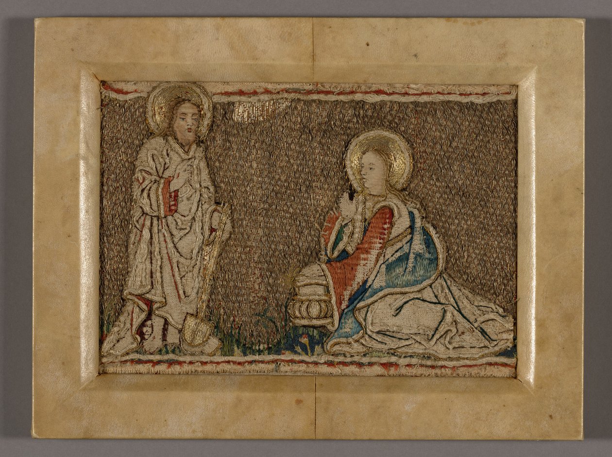 Obraz (prawdopodobnie z ornatu przedstawiającego Chrystusa przed Marią Magdaleną) autorstwa Unknown artist
