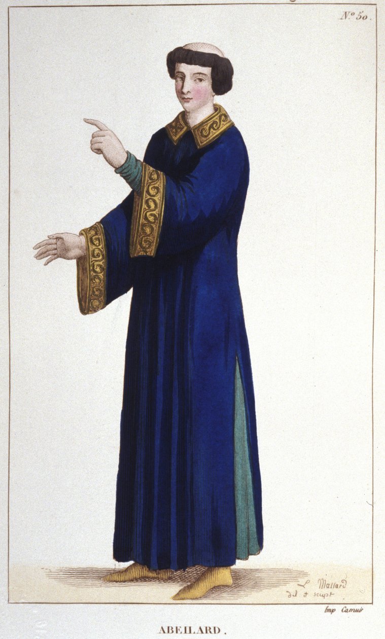 Pierre Abailard (lub Abelard autorstwa Unknown artist