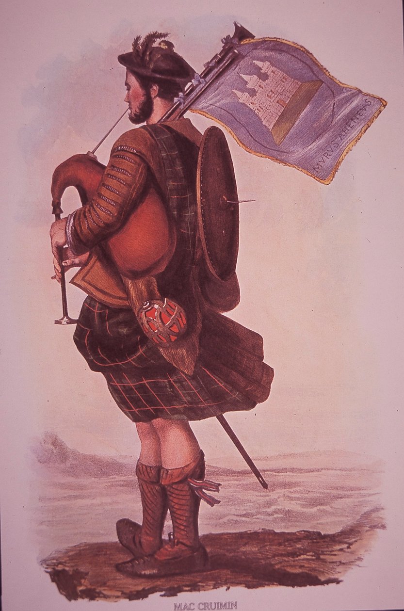 Piper z klanu MacCriumin autorstwa Unknown artist
