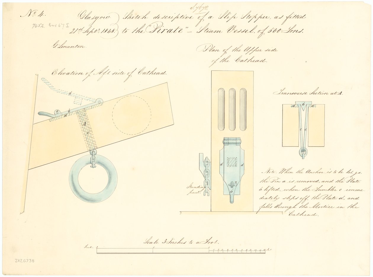 Pirat (ur. 1848) autorstwa Unknown artist