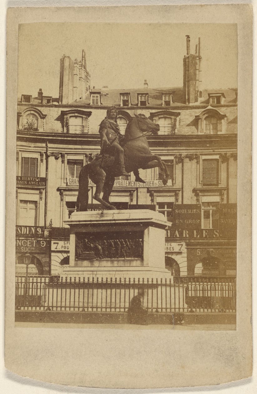 Place des Victoires autorstwa Unknown artist