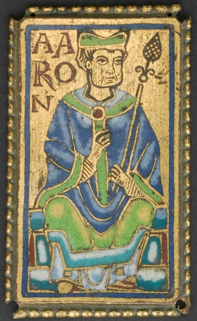 Tabliczka z Aaronem autorstwa Unknown artist