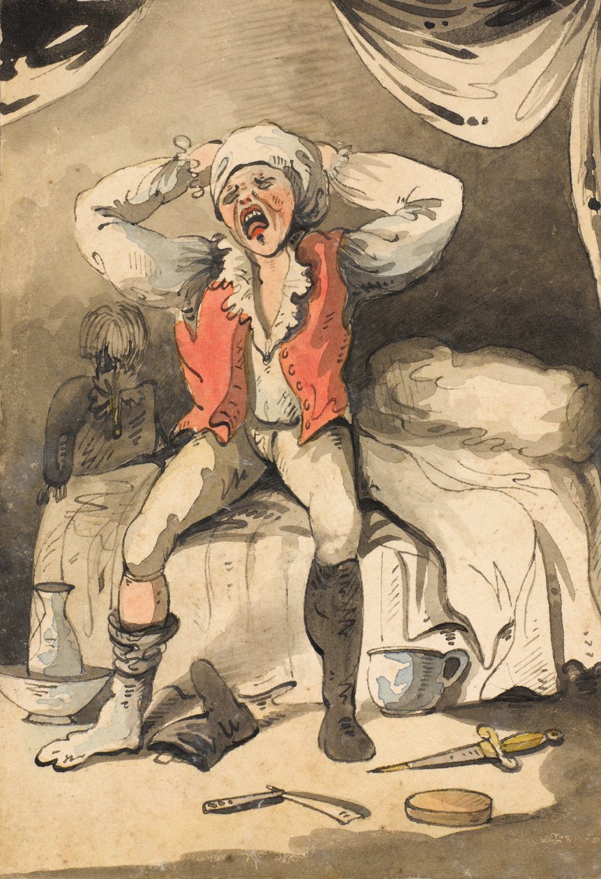Życie ? nie mogę znieść tych wczesnych marszów? lepiej umrzeć od razu na łożu honoru?, 1796 autorstwa Unknown