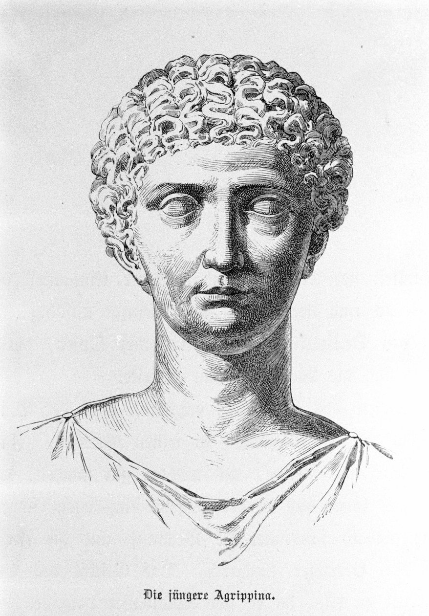 Portret Agrypiny Młodej (16 - 59). autorstwa Unknown artist
