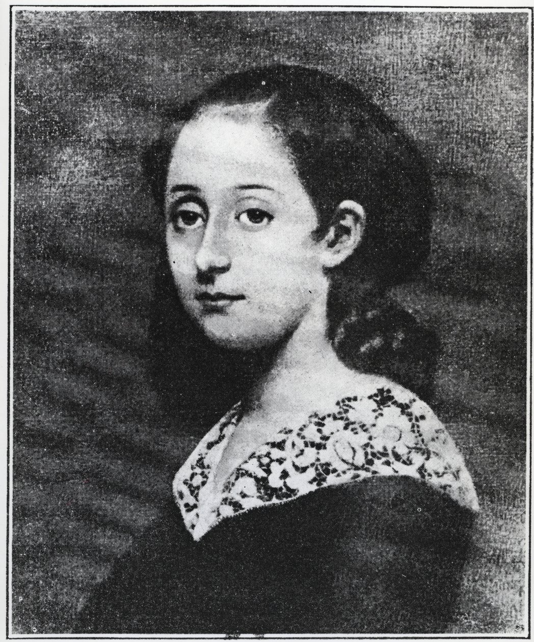 Portret Aline Chazal-Tristan autorstwa Unknown artist