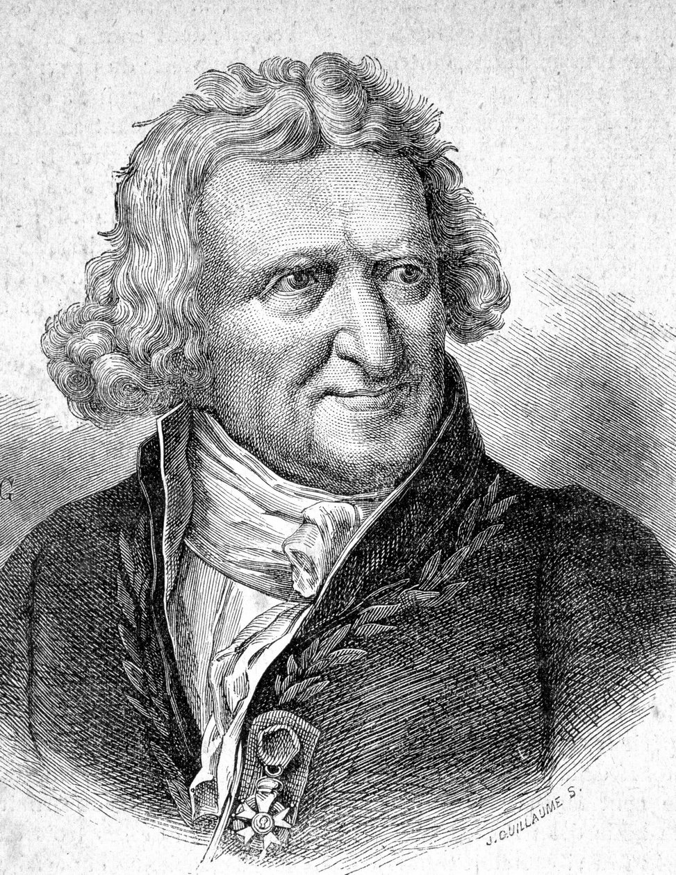 Portret Antoine Augustina Parmentiera (1737 - 1813), francuskiego aptekarza wojskowego i agronoma - w „Les Contemporains””, b.d. koniec XIX wieku. autorstwa Unknown artist