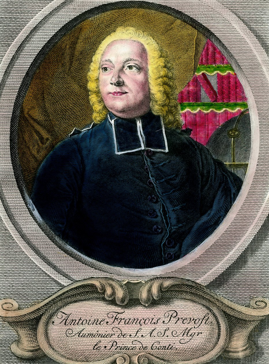 Portret Antoine Francois Prevost d