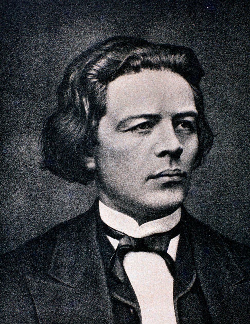Portret Antona Rubinsteina (rycina) autorstwa Unknown artist