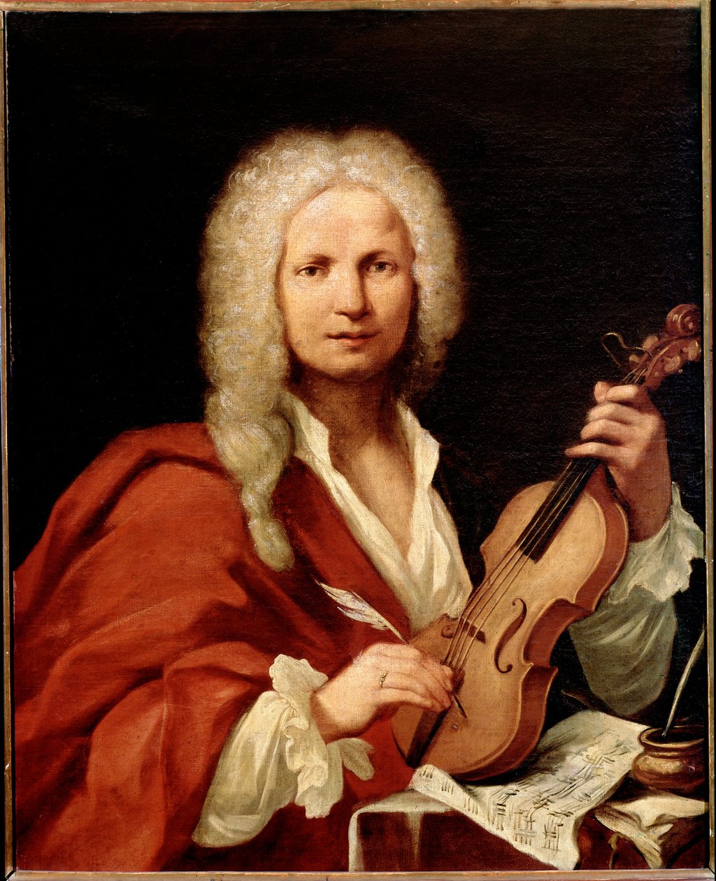 Portret Antonio Vivaldiego autorstwa Unknown artist