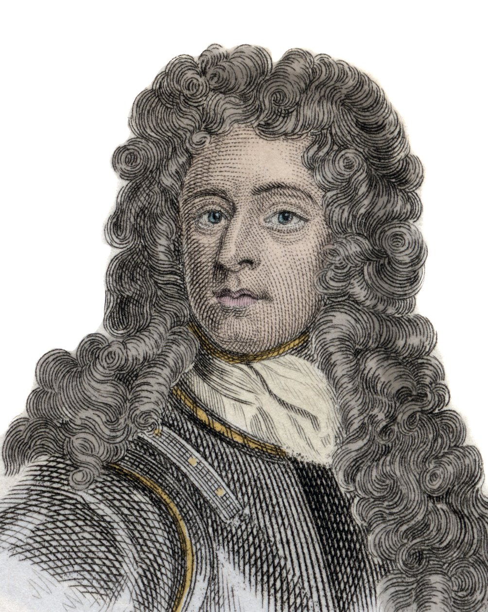Portret Arthura Herberta (1647-1716), hrabiego Torrington, admirała i angielskiego polityka. Rycina XIX wieku. autorstwa Unknown artist