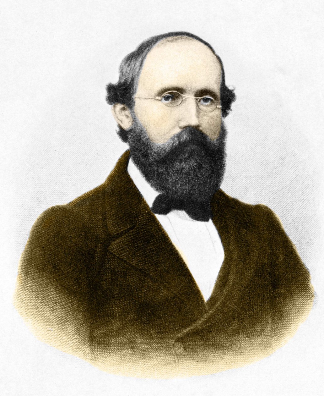 Portret Bernharda Riemanna (1826-1866.) niemieckiego matematyka autorstwa Unknown artist