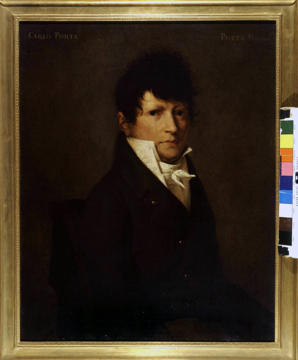 Portret Carlo Porty (1775-1821). Malarstwo XIX wieku. Muzeum Mediolanu. autorstwa Unknown artist