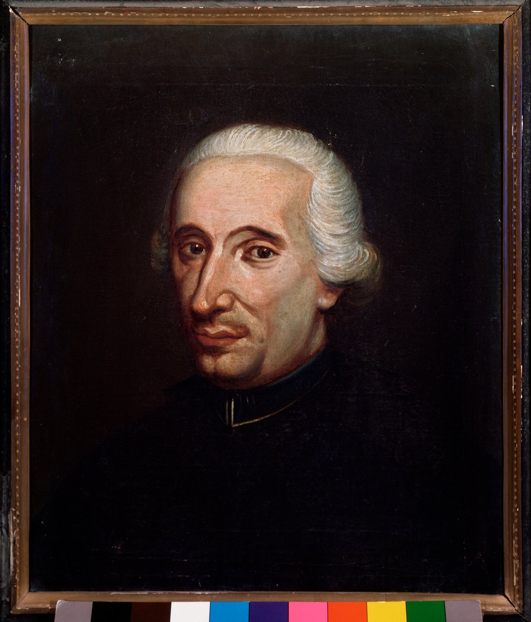 Portret Carlo Zanoliniego (1725-?) włoskiego organisty Anonimowe malarstwo. 18 wiek. Bolonia, Civico Museo autorstwa Unknown artist